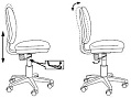 Кресло для персонала Бюрократ CH-W213