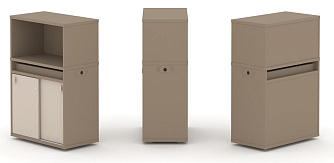Набор №3. Тумба одиночная с надставкой низкой 750х410х1135 - ЭйБиСи-проджект Набор №3. Тумба одиночная с надставкой низкой 750х410х1135