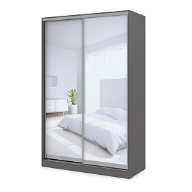 Шкаф-купе 2-дверный (база 4) 1604х600х2201