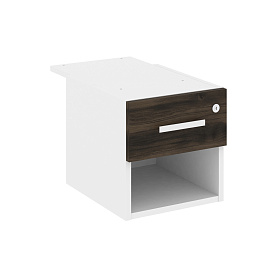 Тумба с одной открытой нишей и одним ящиком 347х573х336