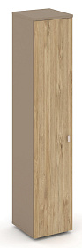 Шкаф высокий узкий левый закрытый  400х420х1977 - ЭйБиСи-проджект Шкаф высокий узкий левый закрытый  400х420х1977