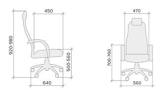 Офисное кресло Everprof LEO T