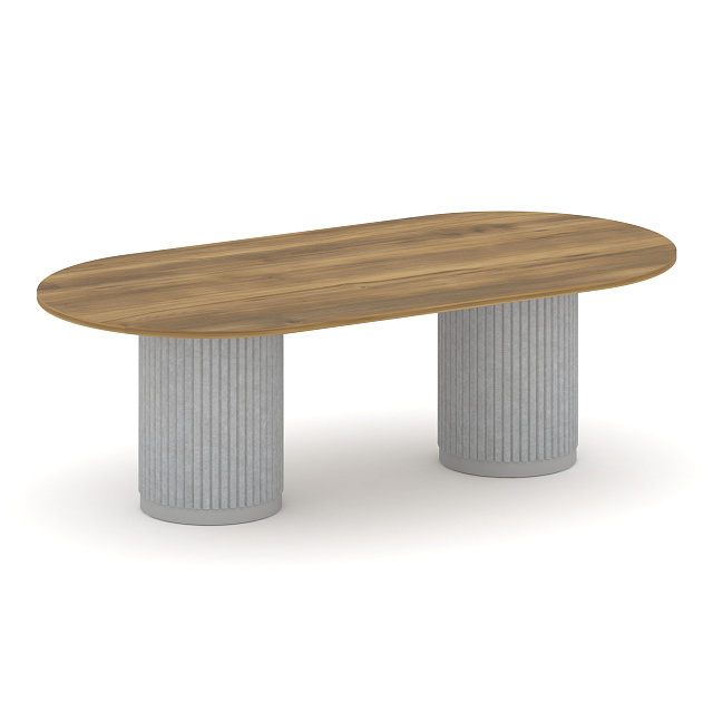 Стол для переговоров FELTO овальный 2400*1200*750