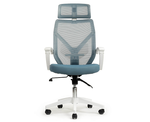 Кресло для сотрудников Riva Oliver (W-203 AC) белый пластик