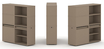 Набор №16. Тумба двойная с надставкой высокой 1500х410х1520