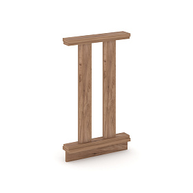 Барьер для зала суда 500х100х850