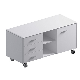 Мобильная сервисная тумба 1246x513x600 - ЭйБиСи-проджект Мобильная сервисная тумба 1246x513x600