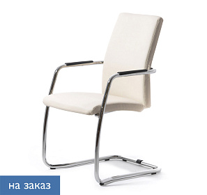 Стул для посетителей WELL_SEAT полозья 440/550x410/540xh930 - ЭйБиСи-проджект Стул для посетителей WELL_SEAT полозья 440/550x410/540xh930