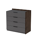 Модуль тумбы с ящиками, конечный 884х460х860