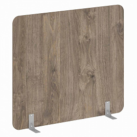 Перегородки на металлических опорах, на фетровых подпятниках, DP.F-160-140, 1600x18x1400