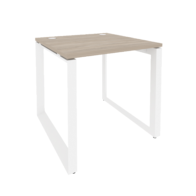Стол рабочий на О-образном м/к 780x800x750