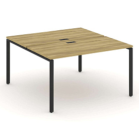 Рабочая станция на 2 рабочих места 1380х1480х750