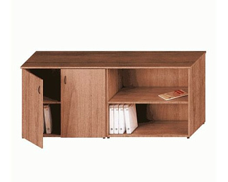 Шкаф комбинированный низкий (закрытый + стеллаж) Исп.07