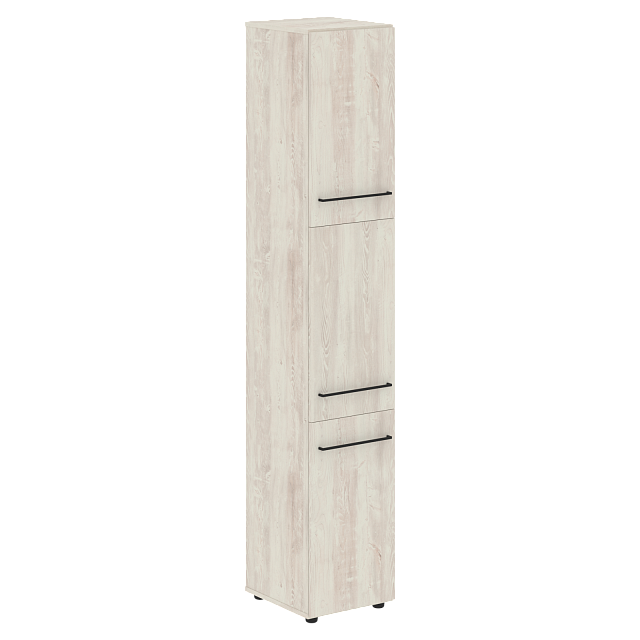 Шкаф колонка с глухими малыми дверьми  400х430х2253