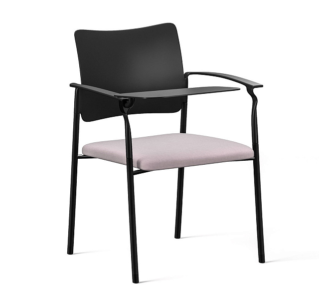 Кресло PINKO_BLACK со столиком 440/630x450/480x800