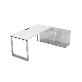 Стол рабочий, прямолинейный, правый 1400x700x750