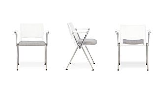 Стул ТЕО белый пластик