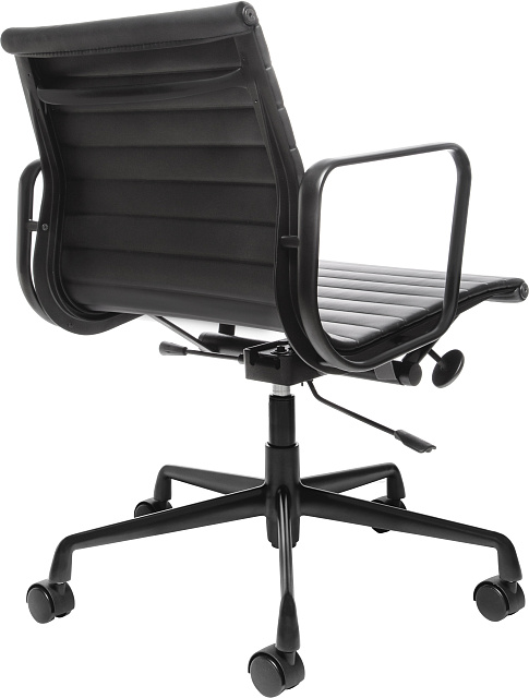 Кресло Eames Ribbed Office Chair EA 117 Total Black