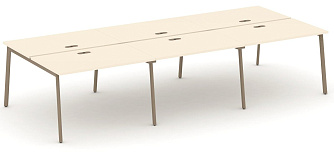 Рабочая станция на 6 мест  3540х1500х750