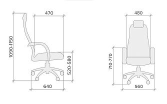 Офисное кресло Everprof NEREY LB T
