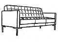 НЭКСТ 3-х местный диван 1940х800х840