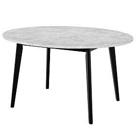 Oslo Стол обеденный круглый раскладной 1100-1400x1100x760