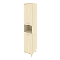 Шкаф высокий узкий правый комбинированный 401x432x2060