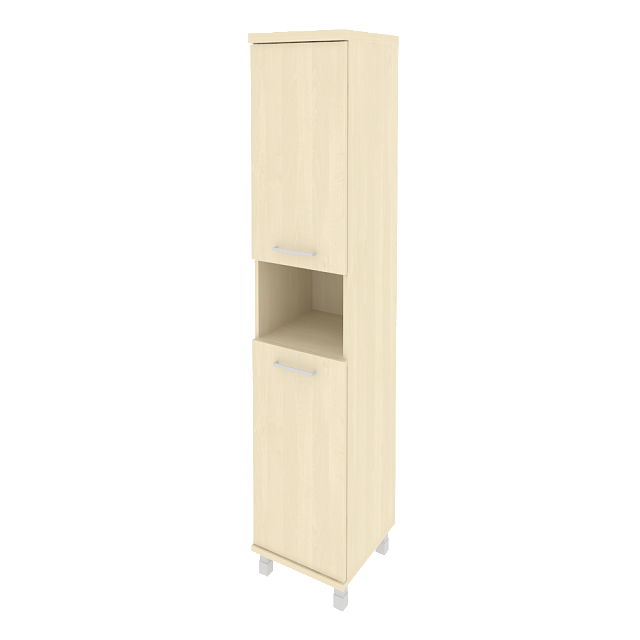 Шкаф высокий узкий правый комбинированный 401x432x2060