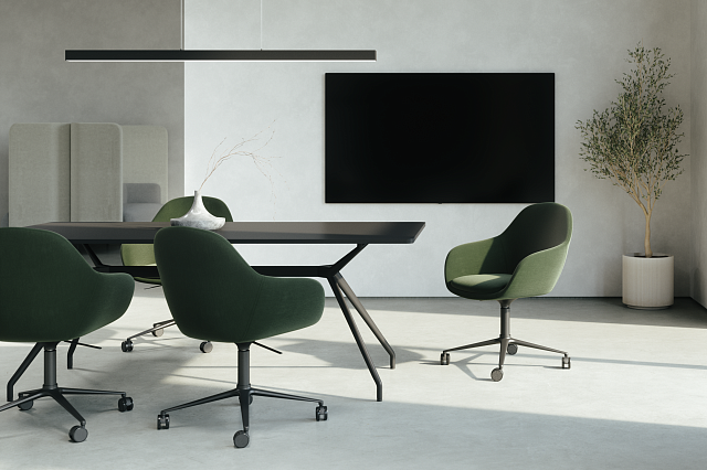 Кресло Крон с колесами