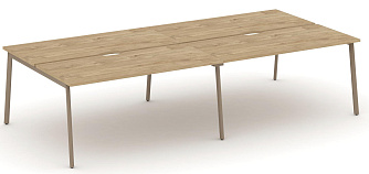 Рабочая станция на 4 места  3160х1500х750 - ЭйБиСи-проджект Рабочая станция на 4 места  3160х1500х750