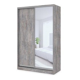 Шкаф-купе 2-дверный (база 2) 1404х600х2201