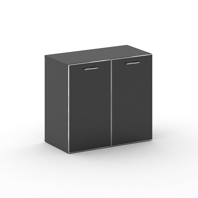 Шкаф широкий низкий FR.ST-302 black 896*460*807