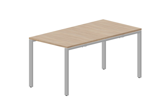 Отдельный составной стол bench на 2 рабочих места, ST2TS088, 800х1650х720
