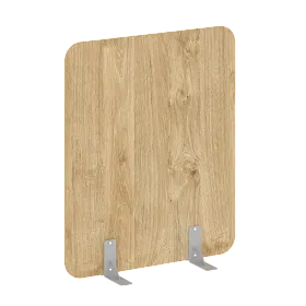 Перегородки на металлических опорах, на фетровых подпятниках, DP.F-100-120, 1000x18x1200