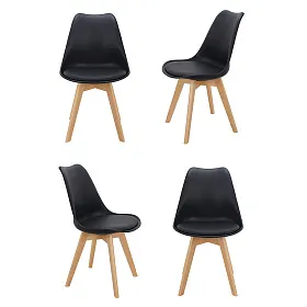 Комплект стульев Eames Bon (4 шт) - ЭйБиСи-проджект Комплект стульев Eames Bon (4 шт)
