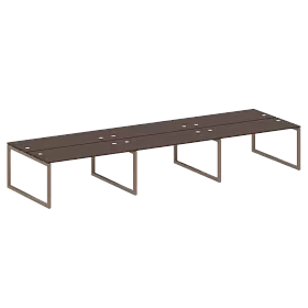 Рабочая станция на 6 раб.мест на О-образном м/к 4800*1475*750