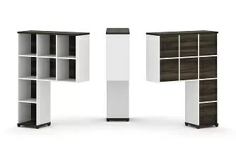 Надставка высокая + (Задняя стенка 8шт.) 1099х350х1486