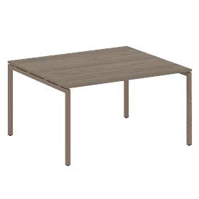 Переговорный стол (1 столешница) на П-образном м/к 1400*1235*750