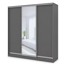Шкаф-купе 3-дверный (база 4) 2398х600х2201 - ЭйБиСи-проджект Шкаф-купе 3-дверный (база 4) 2398х600х2201