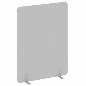 Перегородки на металлических опорах, на фетровых подпятниках, DP.F-140-180, 1400x18x1800