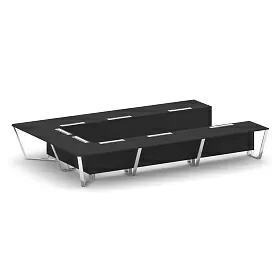 Стол переговорный П-образный MF-PR.B.SP-15P 4800*3200*750