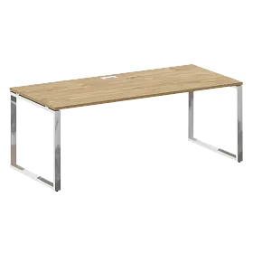 Стол руководителя прямой без тумбы 2000х900х753