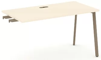 Стол приставка к опорным тумбам 1380х730х750