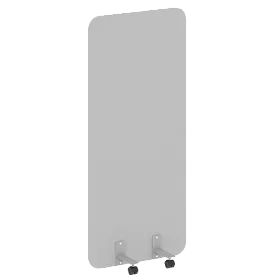 Перегородка на металлических опорах, на роликах, DP.R-80-180, 800x18x1800