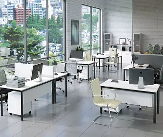 Мебель для сотрудников SLIM SYSTEM - ЭйБиСи-проджект Мебель для сотрудников SLIM SYSTEM