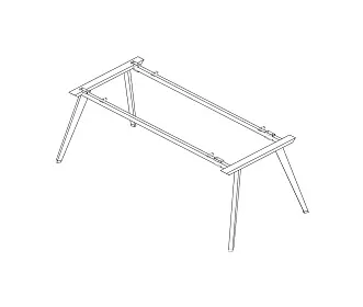 Подстолье 1384х676х725