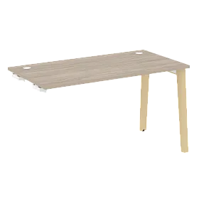 Стол-приставка к опорным элементам, опоры - массив дерева 1380*720*750