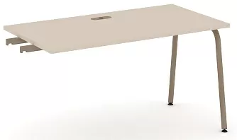 Стол приставка к опорным тумбам 1380х730х750