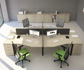 Мебель для сотрудников A4 - ЭйБиСи-проджект Мебель для сотрудников A4