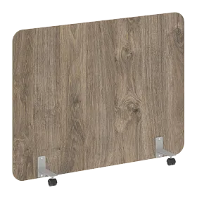 Перегородка на металлических опорах, на роликах, DP.R-160-120, 1600x18x1200